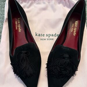 Like new Kate Spade black loafers size 7.5